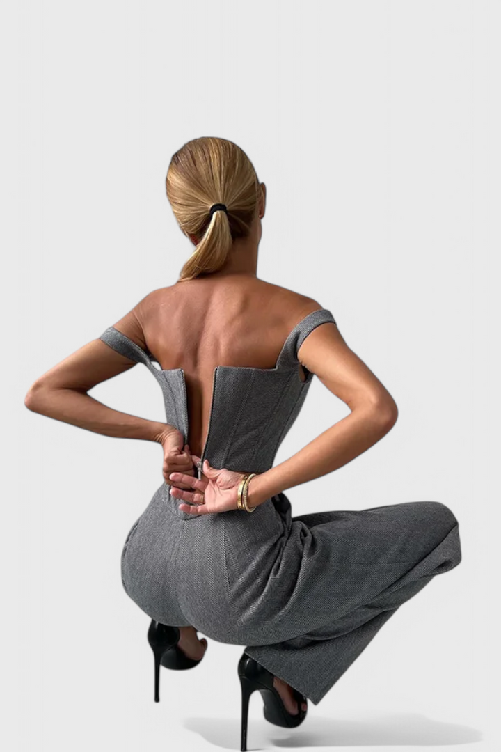 Ensemble Evena de 3 Pièces avec Corset Structuré