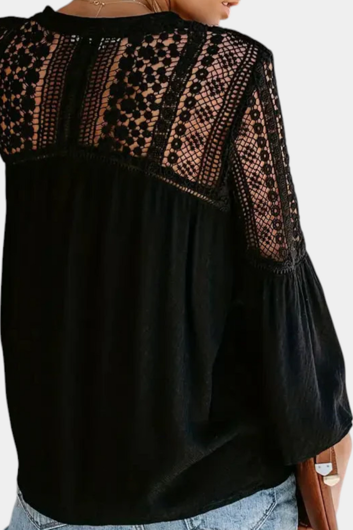 Blouse en Dentelle Sunwoven