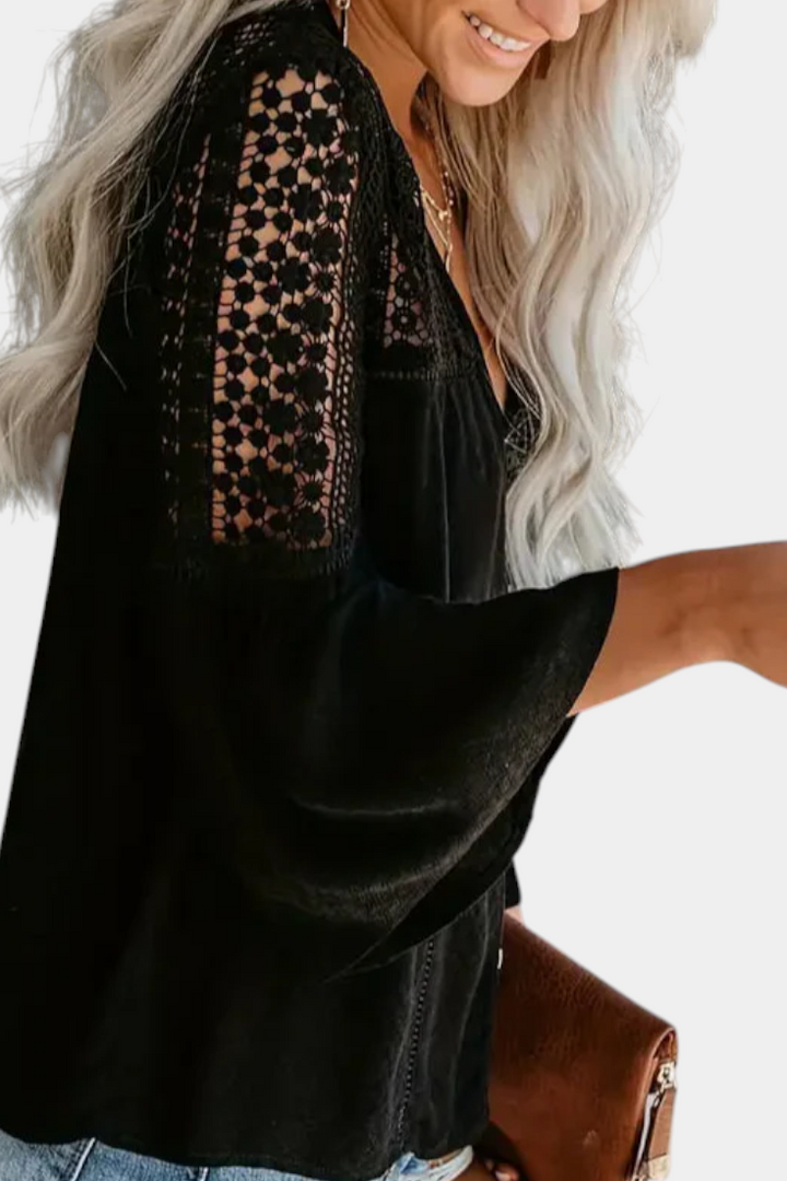 Blouse en Dentelle Sunwoven
