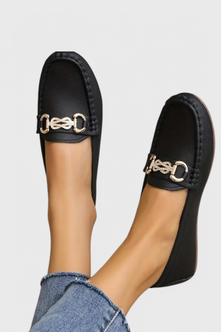 Mocassins Classiques en Cuir Odette