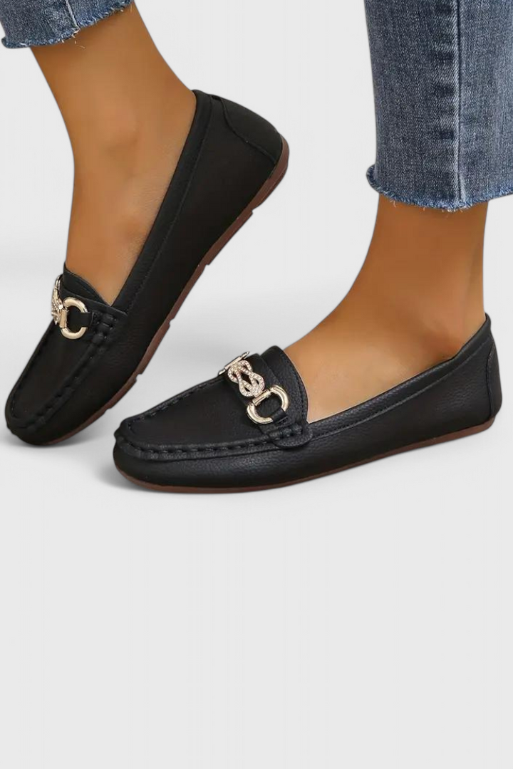 Mocassins Classiques en Cuir Odette