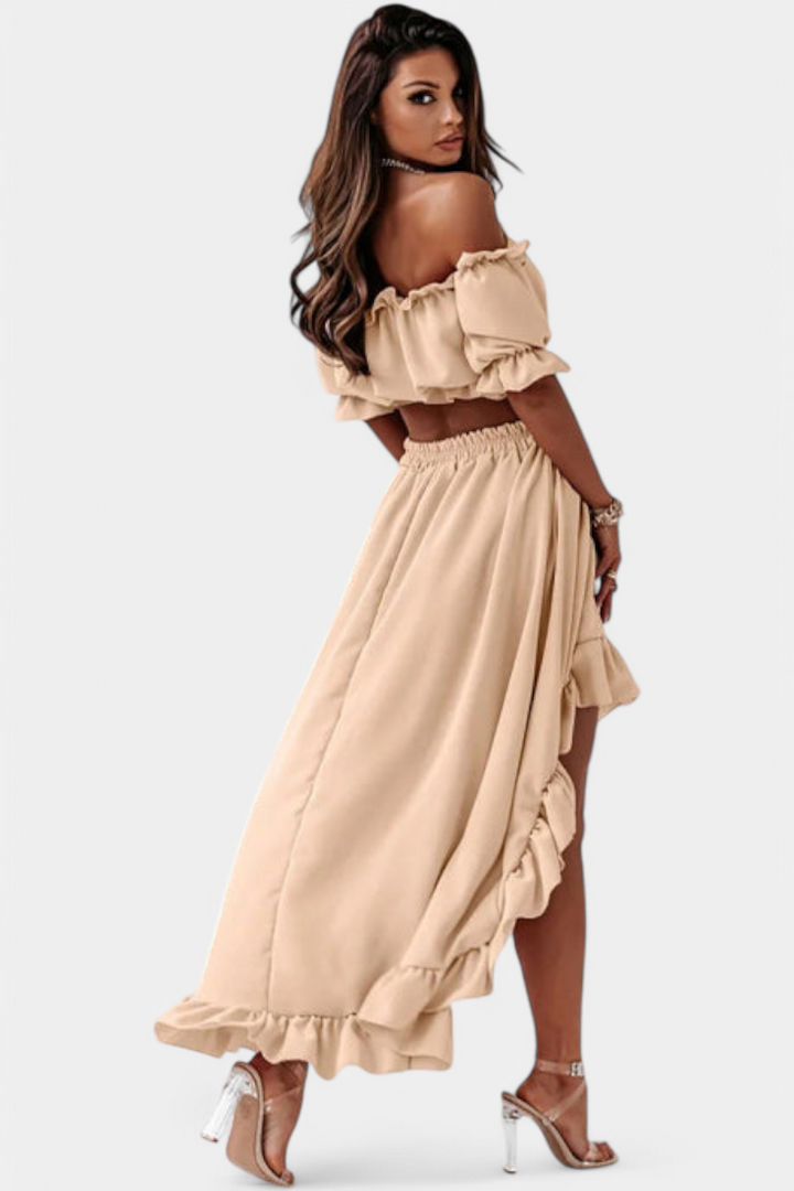 Katja Ensemble de Deux Pièces Off-Shoulder