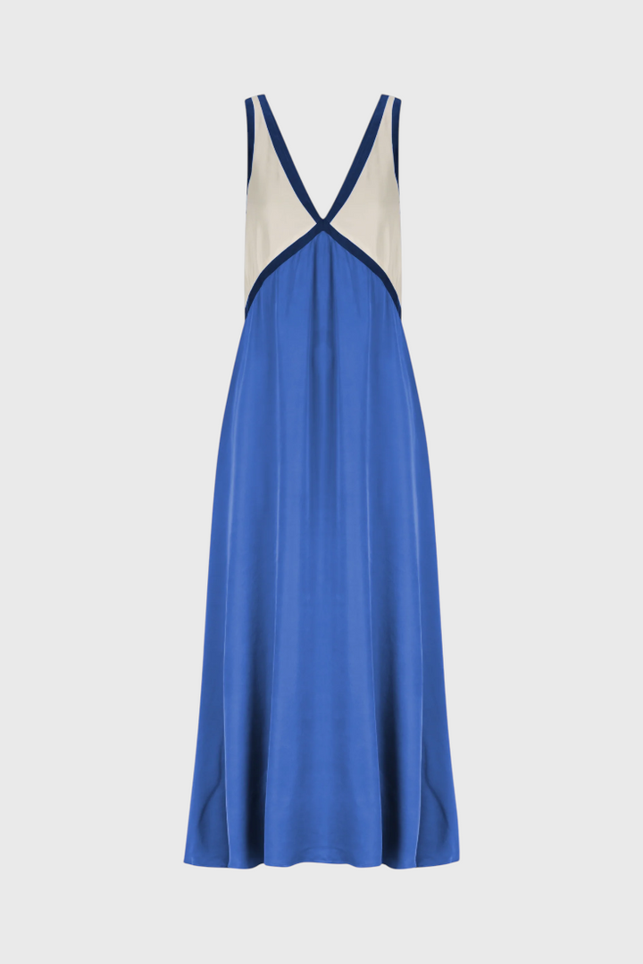 Robe Boho d'Été Diamond avec Décolleté en V