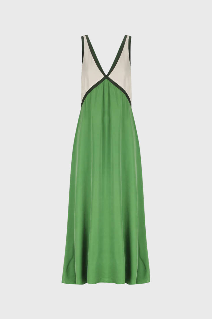Robe Boho d'Été Diamond avec Décolleté en V