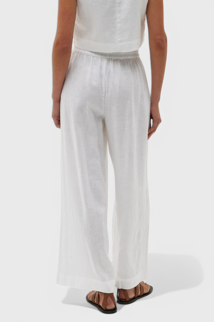 Avelina Ensemble Minimaliste en Coton et Lin Léger