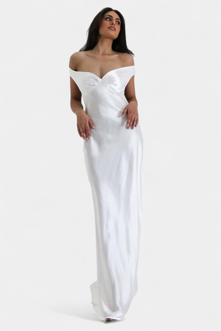 Robe Blerina à Queues de Poisson Sans Manches