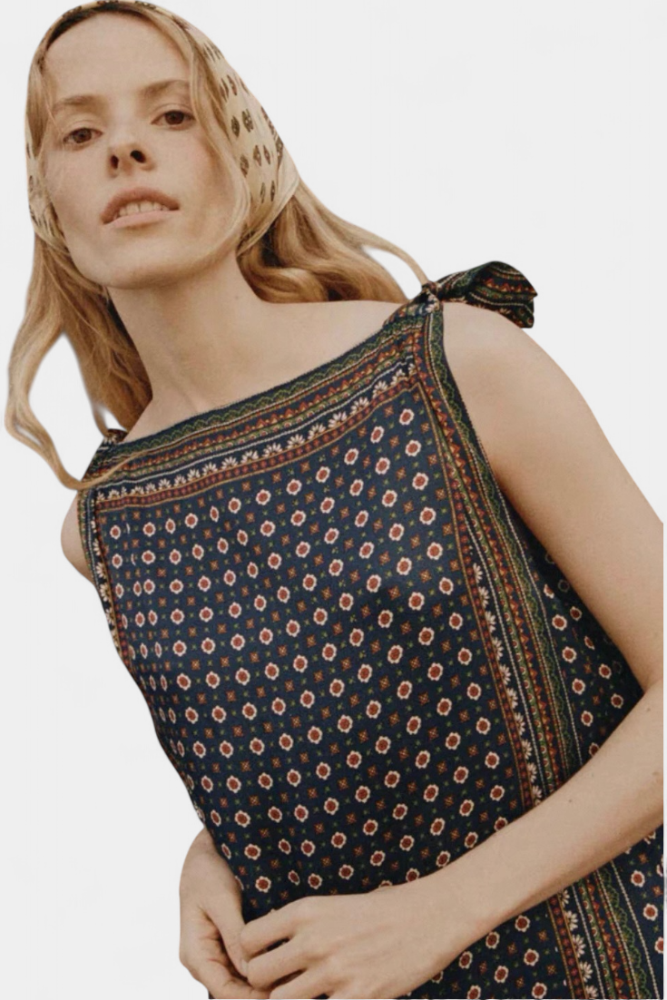 Lorena Robe Mini Montmartre Foulard