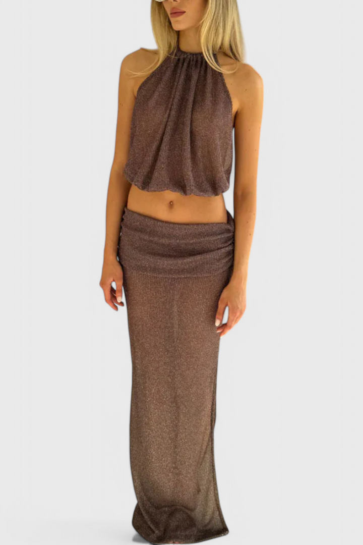 Ensemble Zhenya Halter Deux Pièces