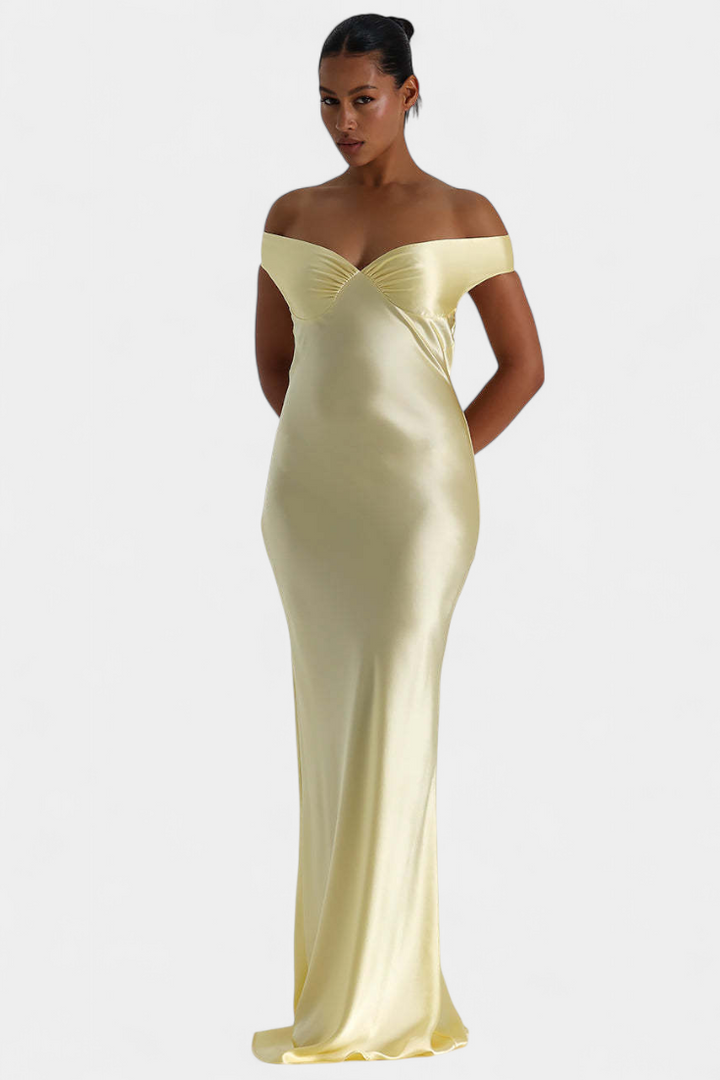 Robe Blerina à Queues de Poisson Sans Manches