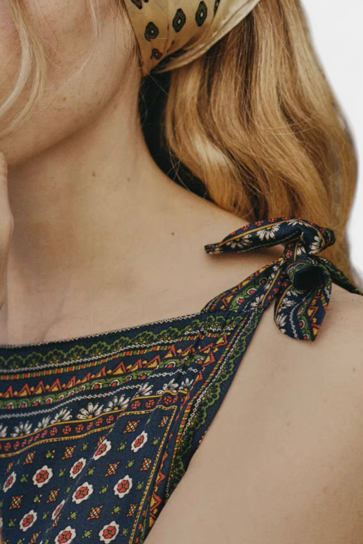 Lorena Robe Mini Montmartre Foulard