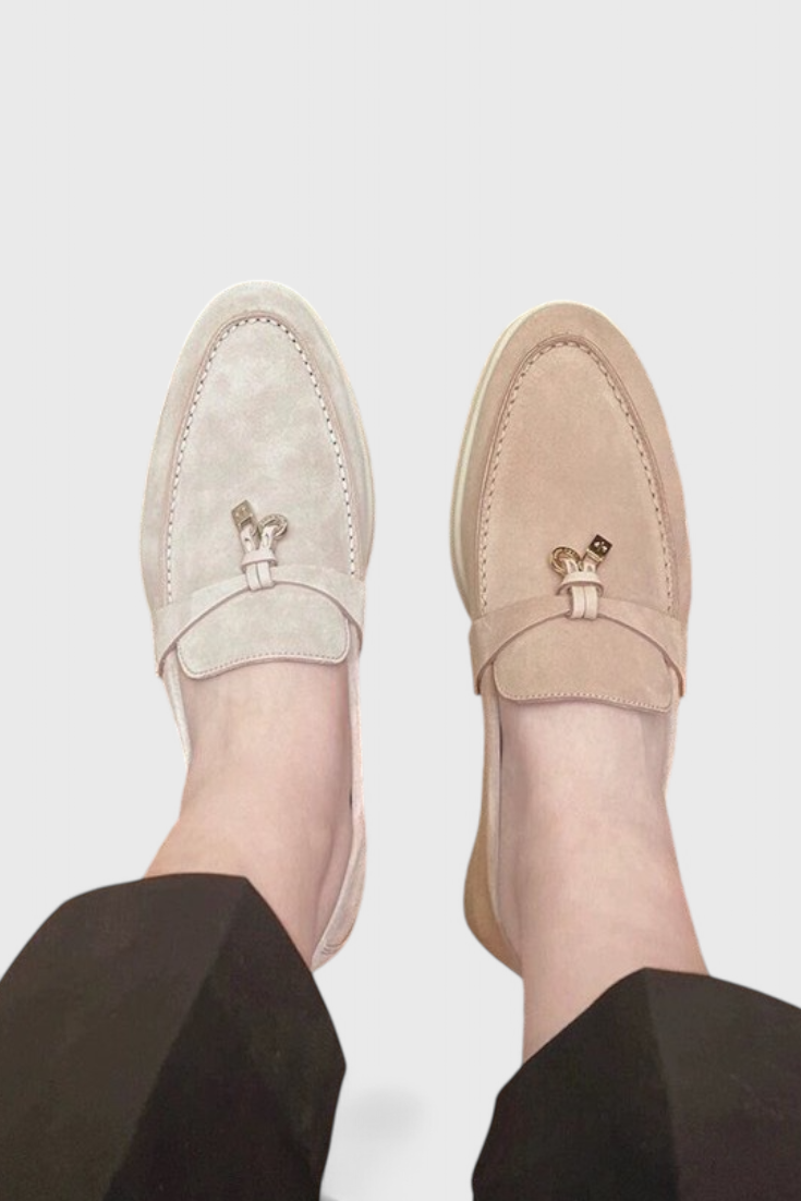 Mocassins Sorelle en Suède pour Femme