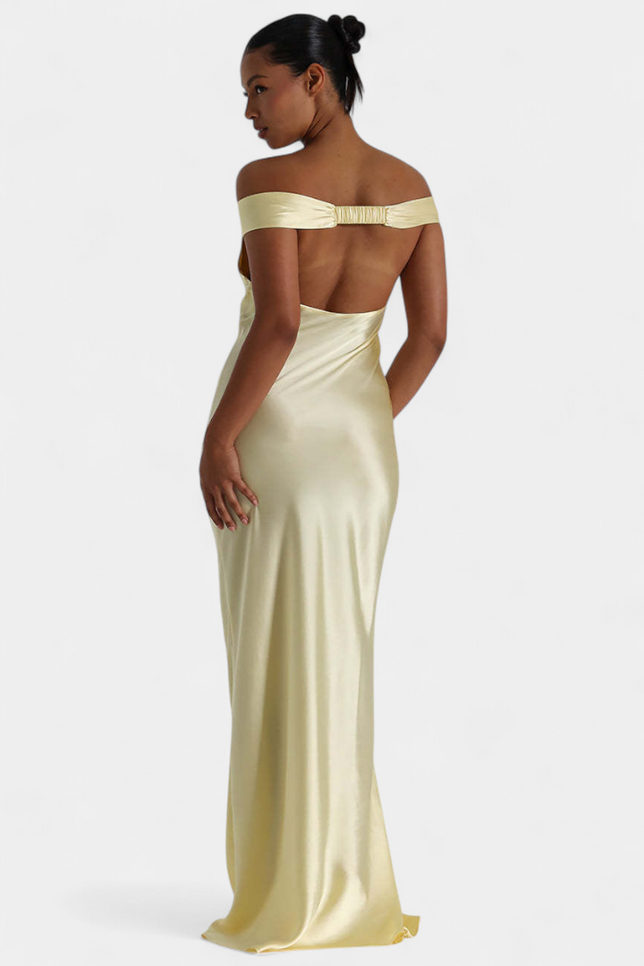 Robe Blerina à Queues de Poisson Sans Manches