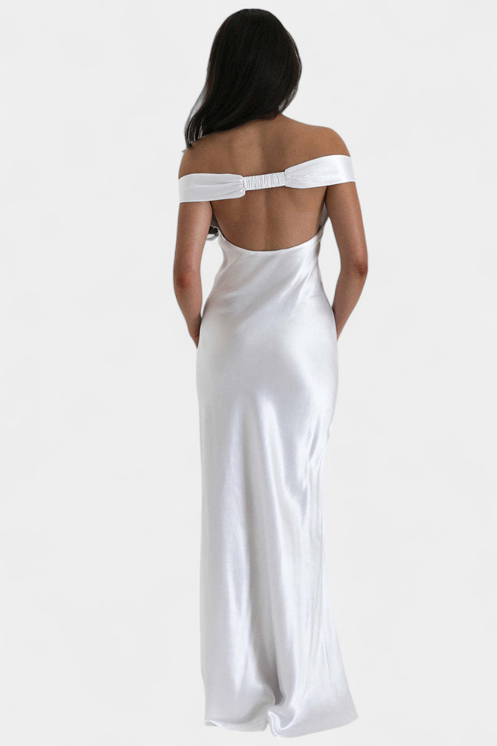 Robe Blerina à Queues de Poisson Sans Manches