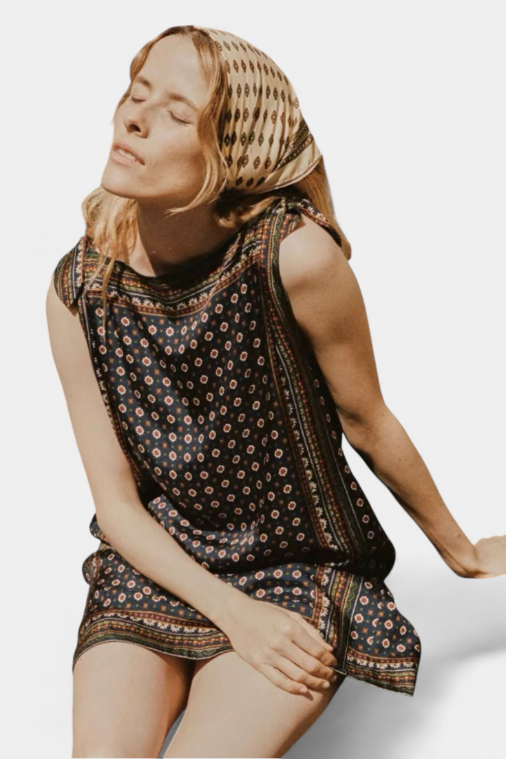Lorena Robe Mini Montmartre Foulard