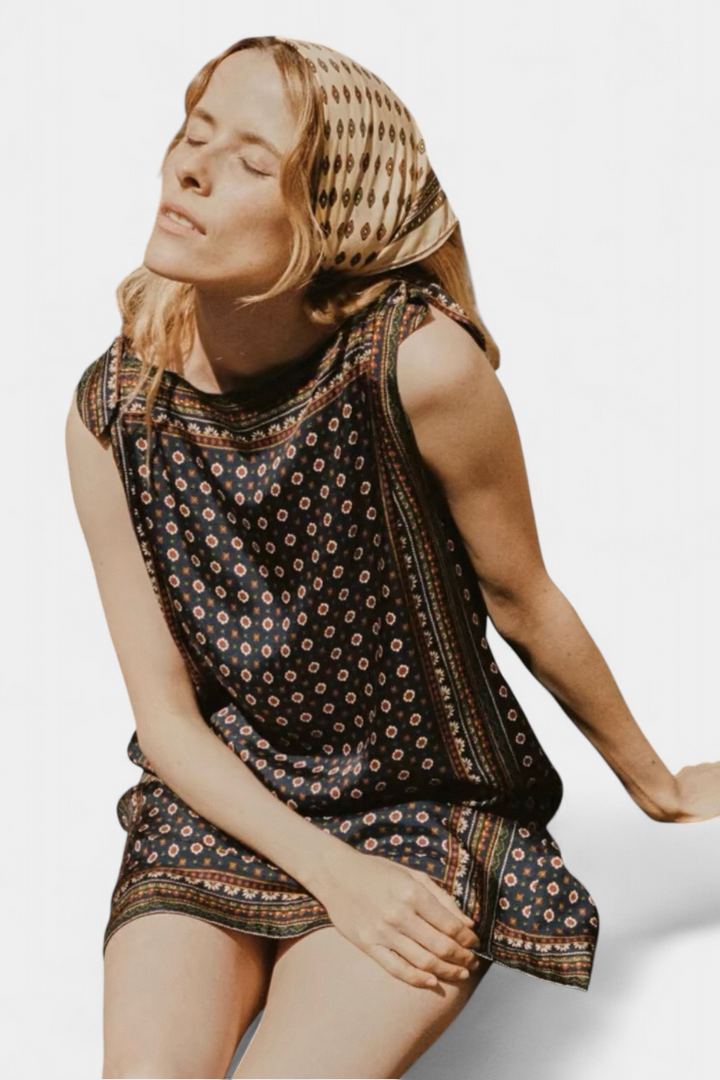 Lorena Robe Mini Montmartre Foulard