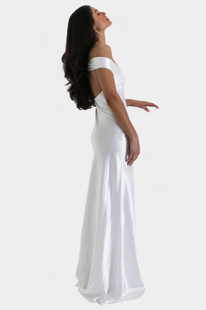 Robe Blerina à Queues de Poisson Sans Manches