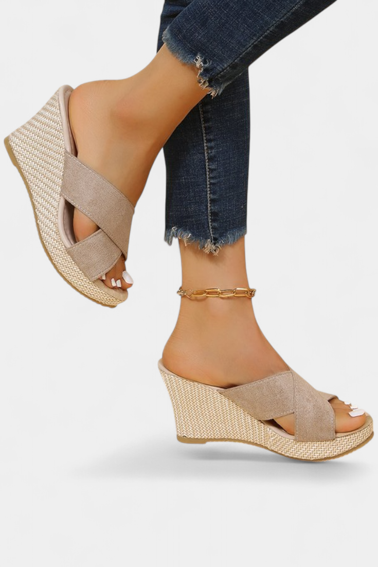 Sandales Orthopédiques à Talon Compensé Margarete