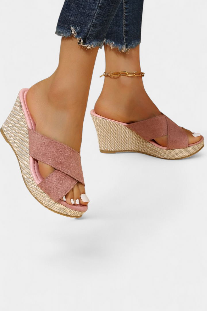 Sandales Orthopédiques à Talon Compensé Margarete