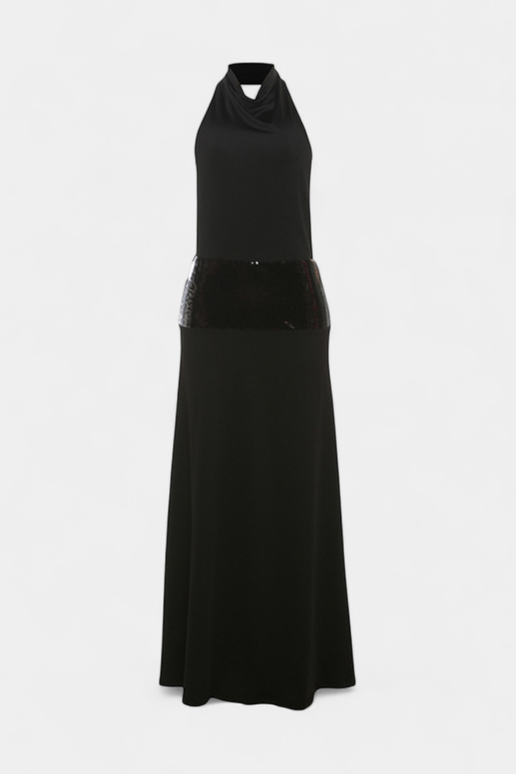Robe Georgia Halter Élégance Luxe