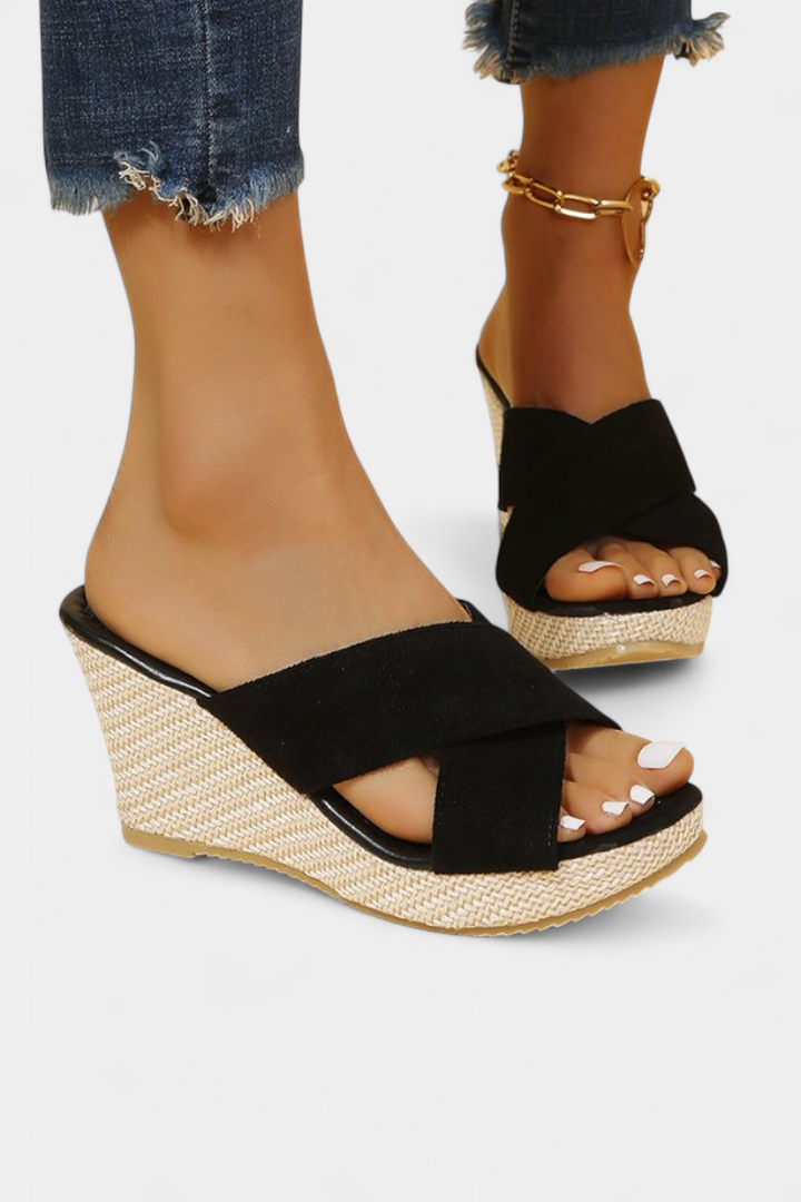 Sandales Orthopédiques à Talon Compensé Margarete