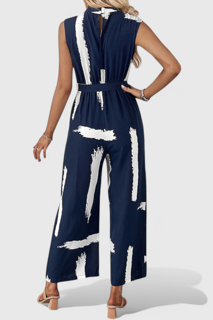 Zola Mono à Jambes Larges Imprimé