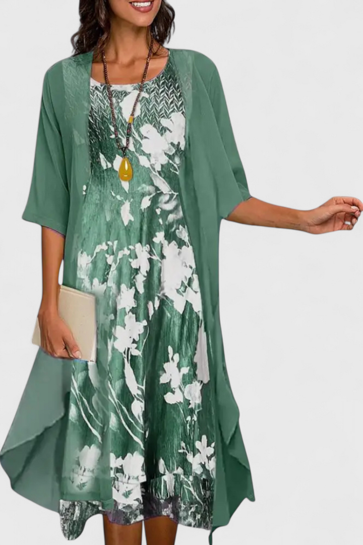 Robe Florale Élégante Venezia