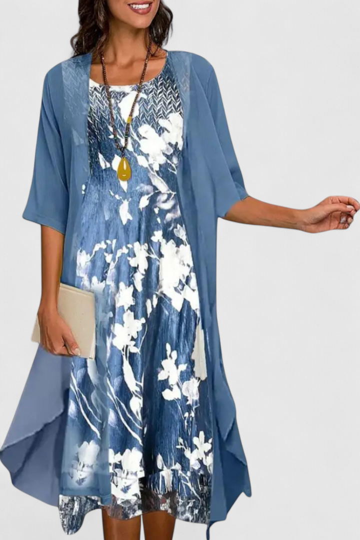 Robe Florale Élégante Venezia