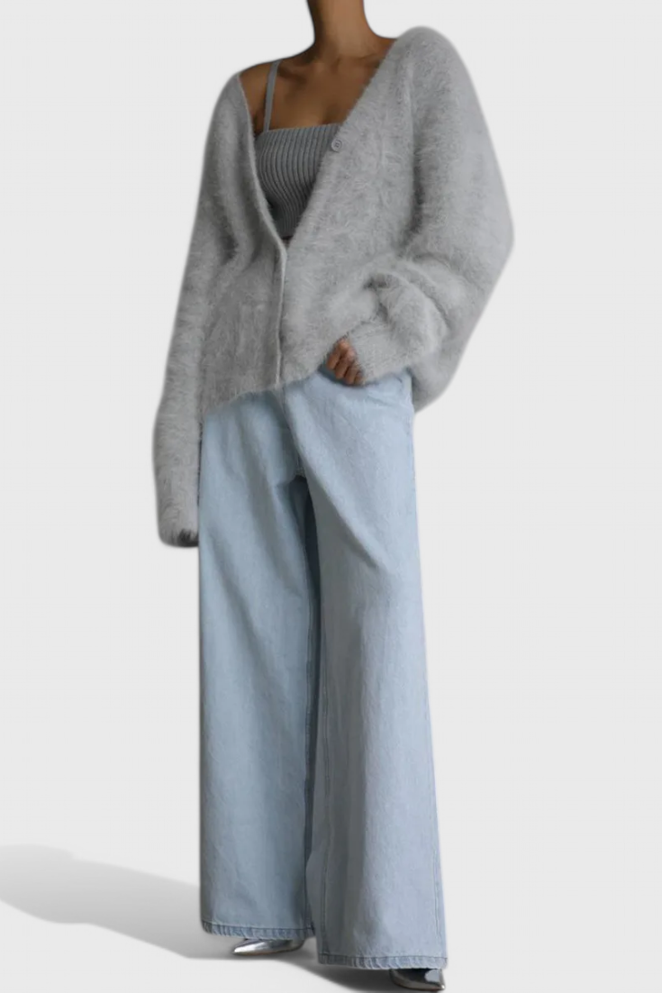 Cardigan Daniela en Mélange de Cachemire Doux