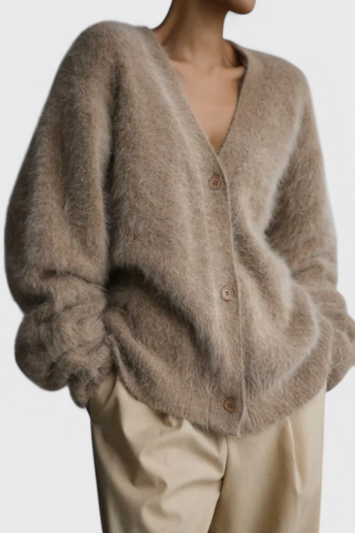 Cardigan Daniela en Mélange de Cachemire Doux