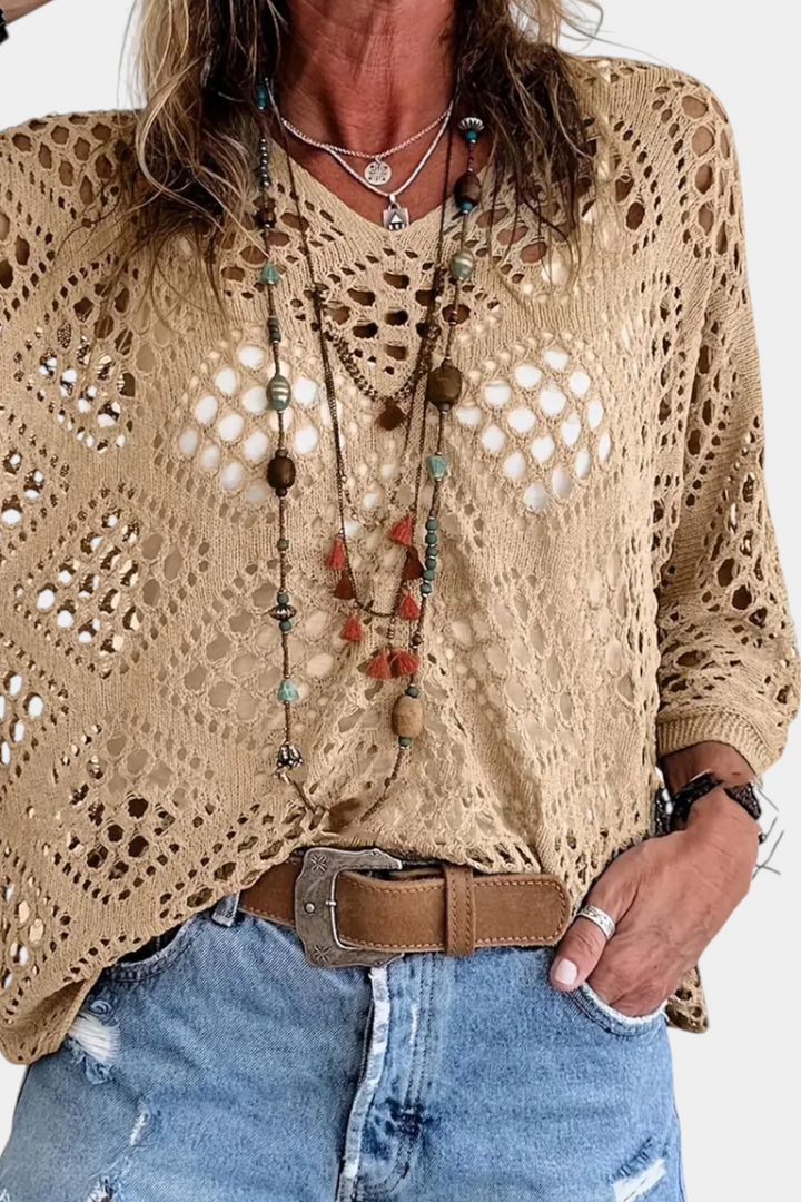 Blouse en Dentelle Fern