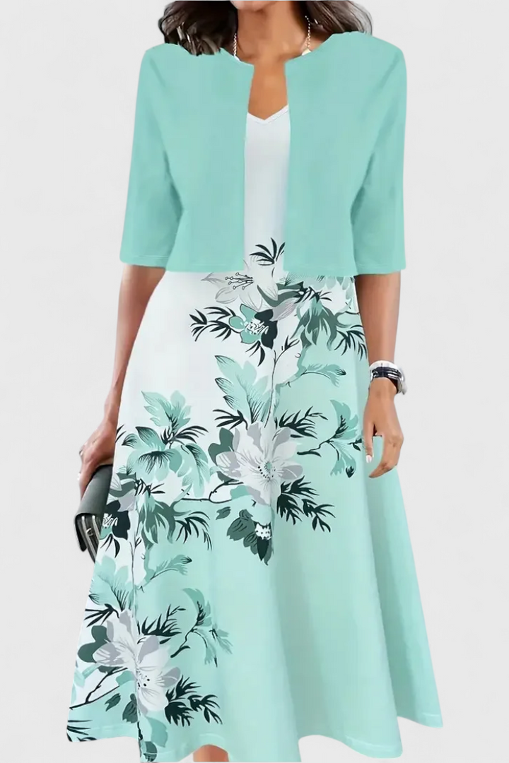 Robe Florale Élégante Venezia