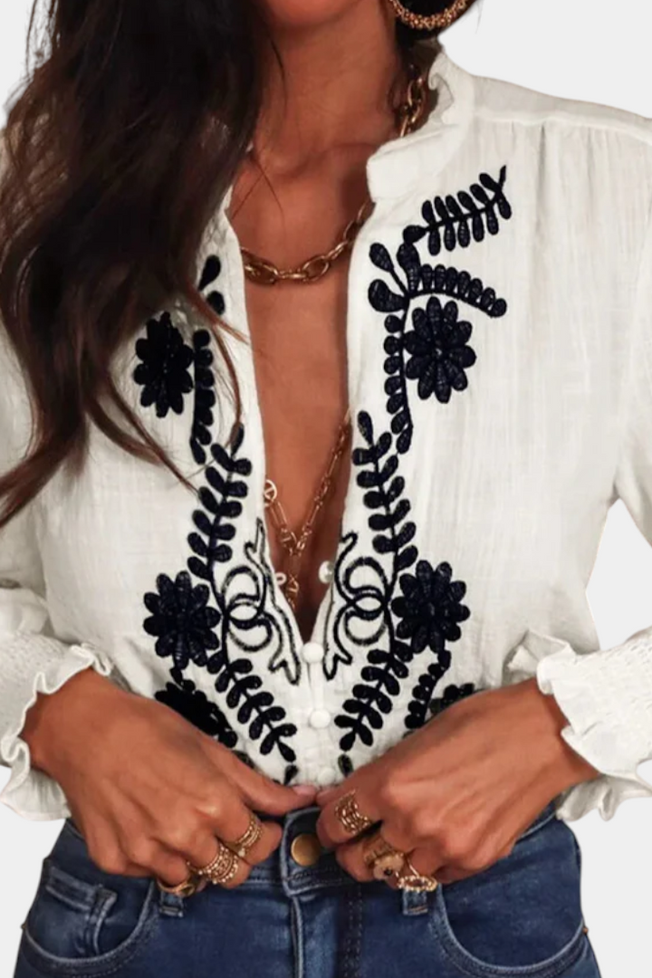 Blouse Sahara Petals
