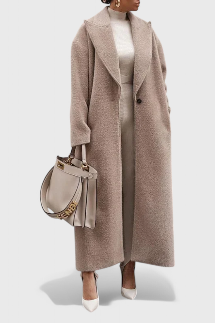Chloé Manteau Structuré Élégant Long