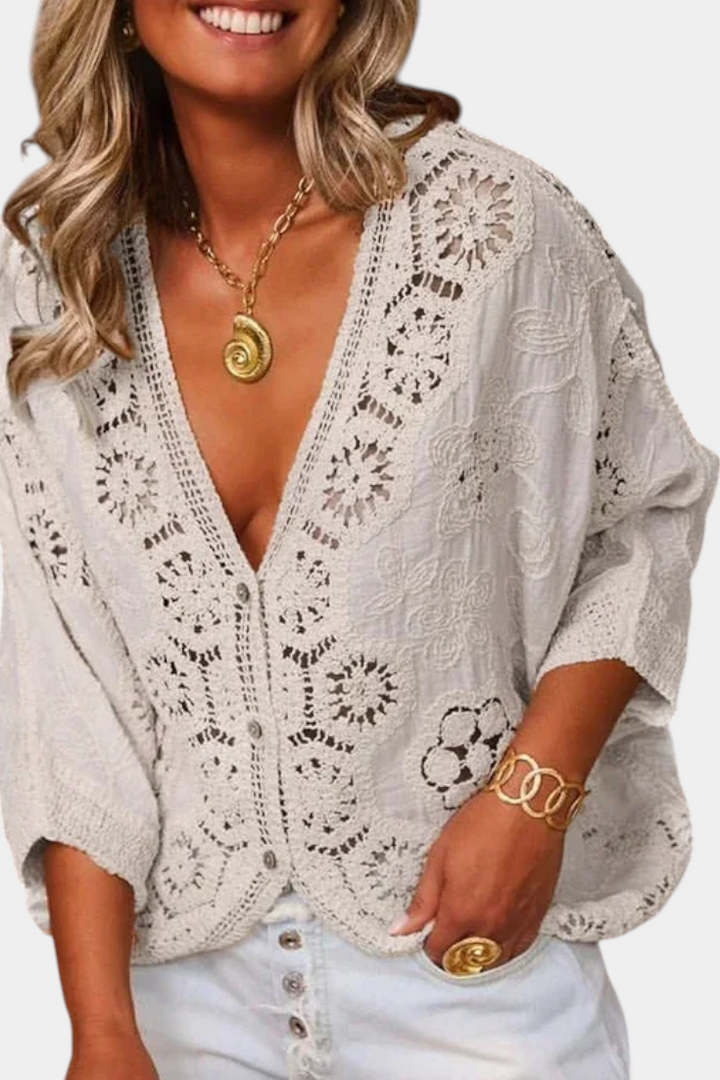 Blouse en Crochet Adele