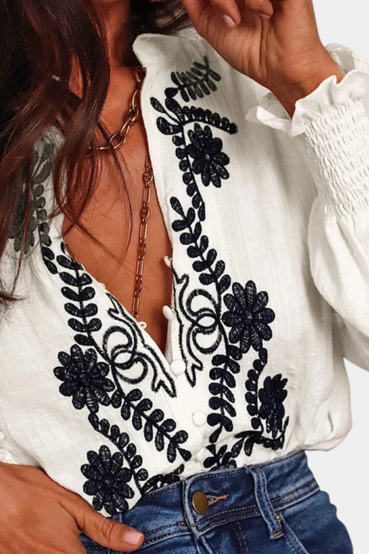 Blouse Sahara Petals