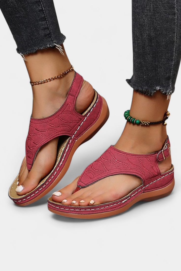 Sandales Ergonomiques Cristina avec Semelle Orthopédique