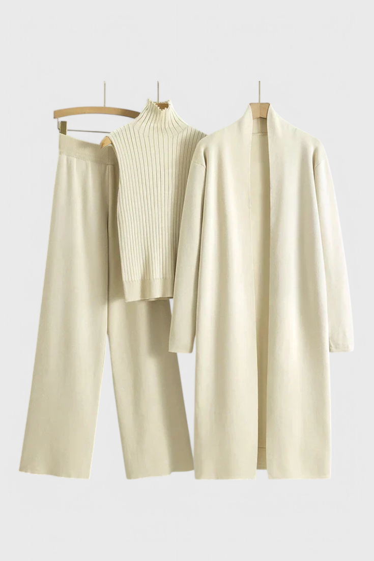 Ensemble Mahalia en Tricot de 3 Pièces