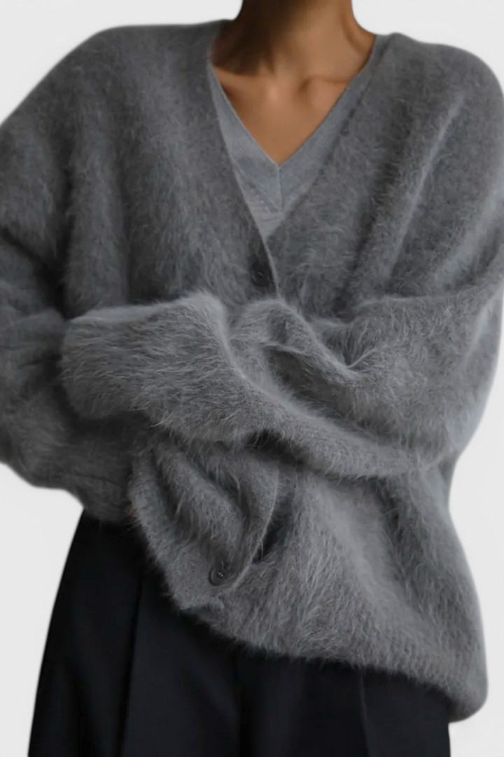 Cardigan Daniela en Mélange de Cachemire Doux