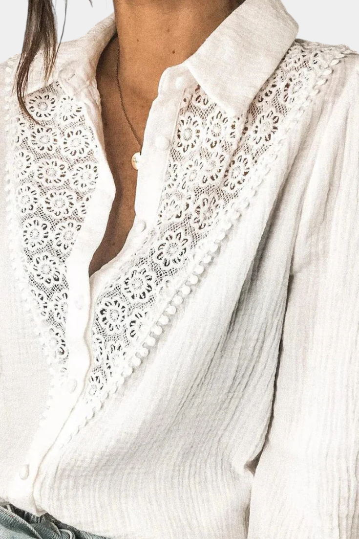 Blouse en Dentelle Tess
