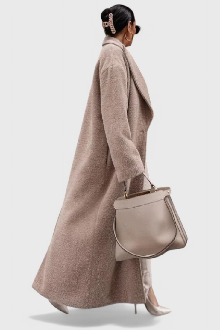 Chloé Manteau Structuré Élégant Long