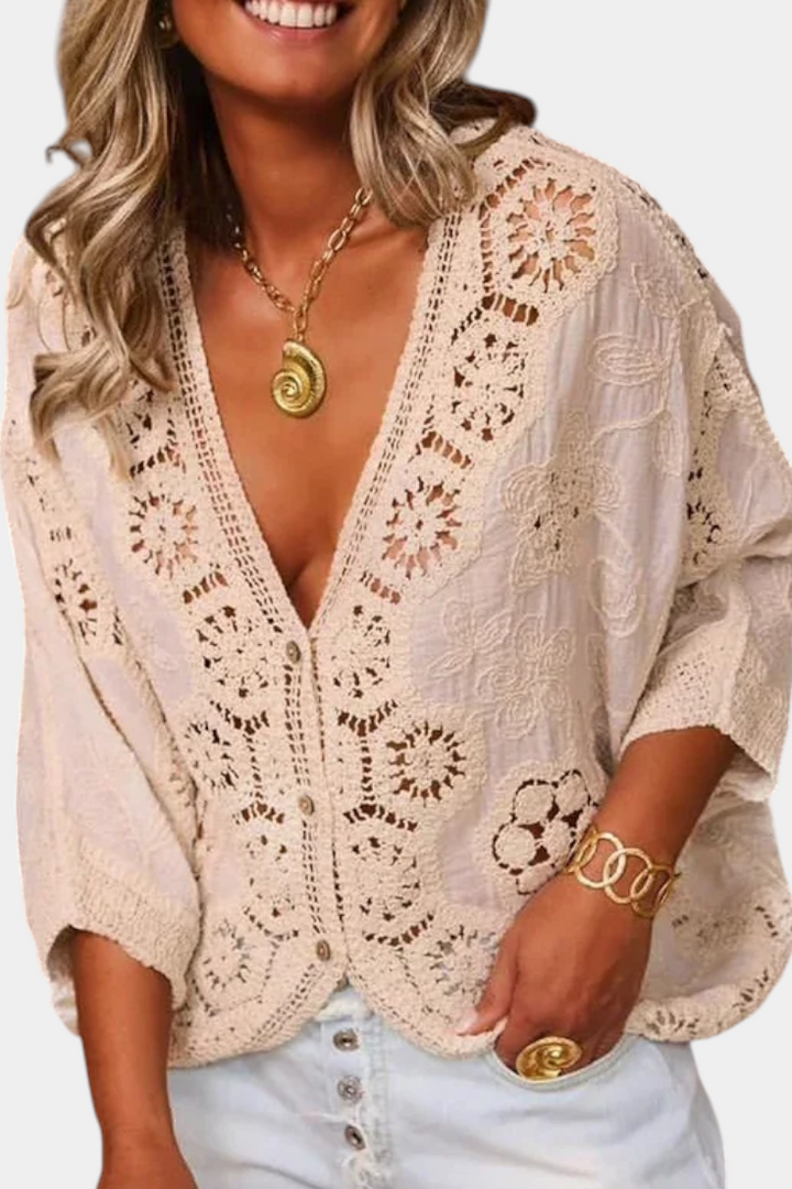 Blouse en Crochet Adele