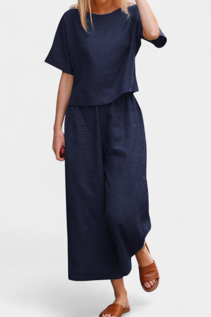 Yvette Ensemble d'Été Vintage