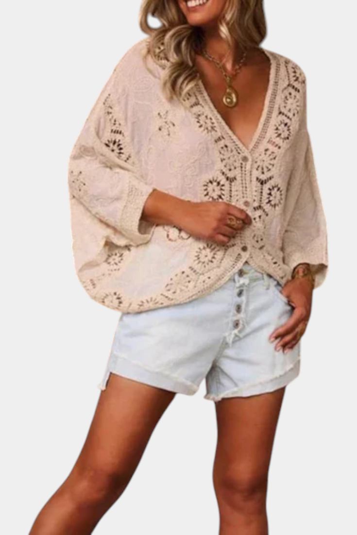Blouse en Crochet Adele