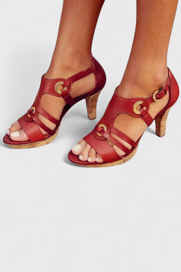 Gisèle Sandales à Talons Élégantes et Confortables
