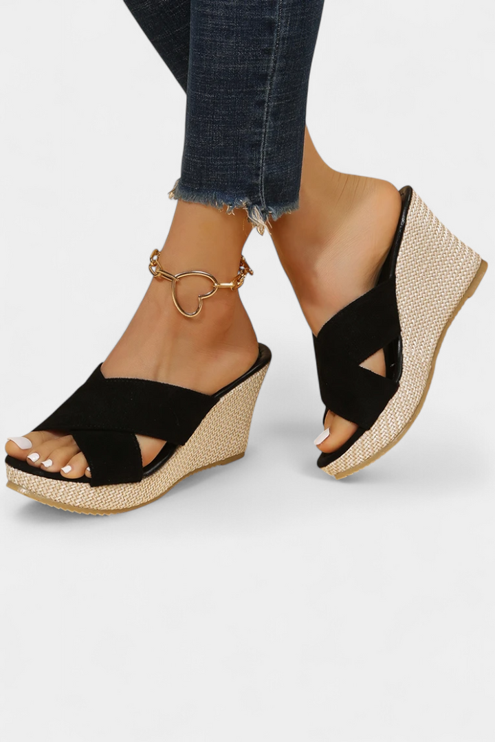 Sandales Orthopédiques à Talon Compensé Margarete