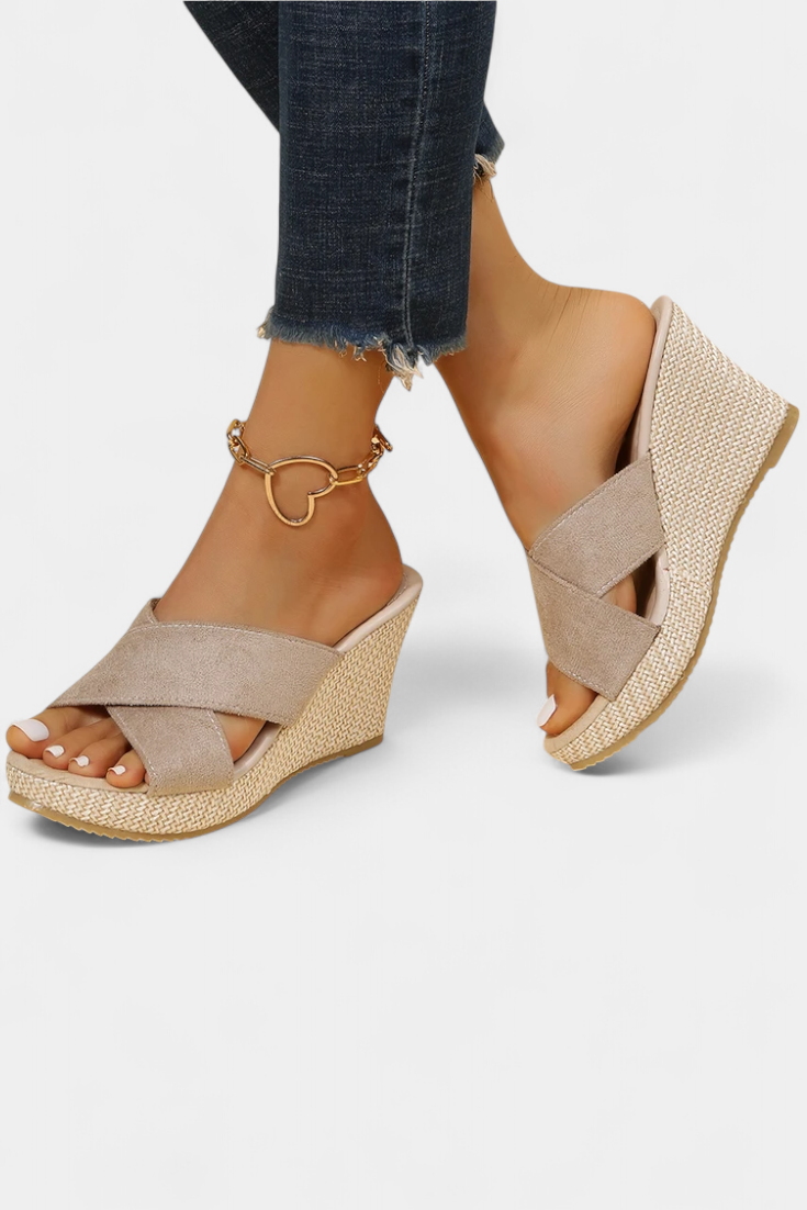 Sandales Orthopédiques à Talon Compensé Margarete