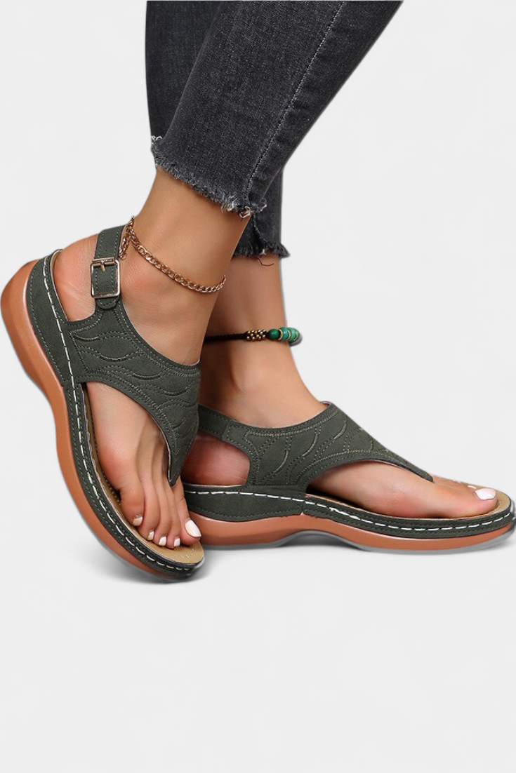 Sandales Ergonomiques Cristina avec Semelle Orthopédique