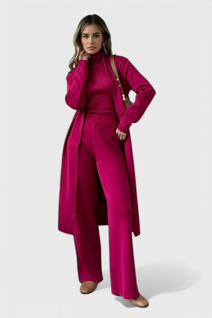 Ensemble Mahalia en Tricot de 3 Pièces