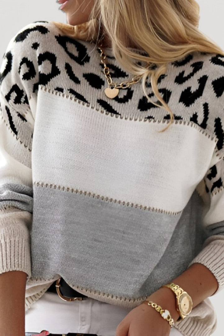 Pull Sorlyn en Maille avec Motif Ludiques