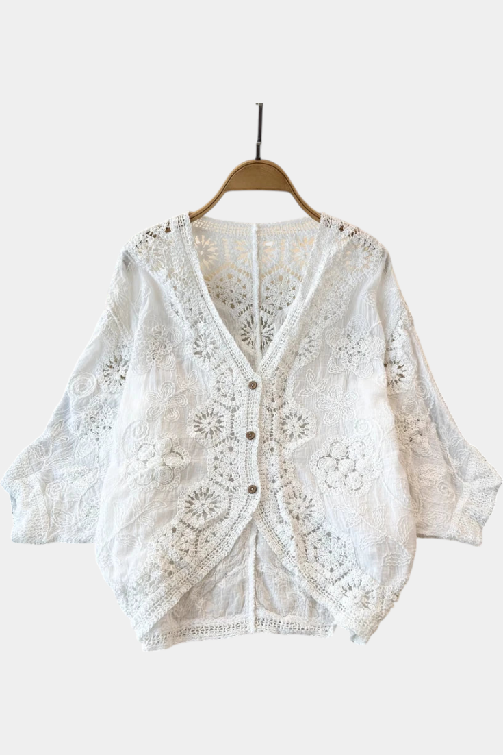 Blouse en Crochet Adele